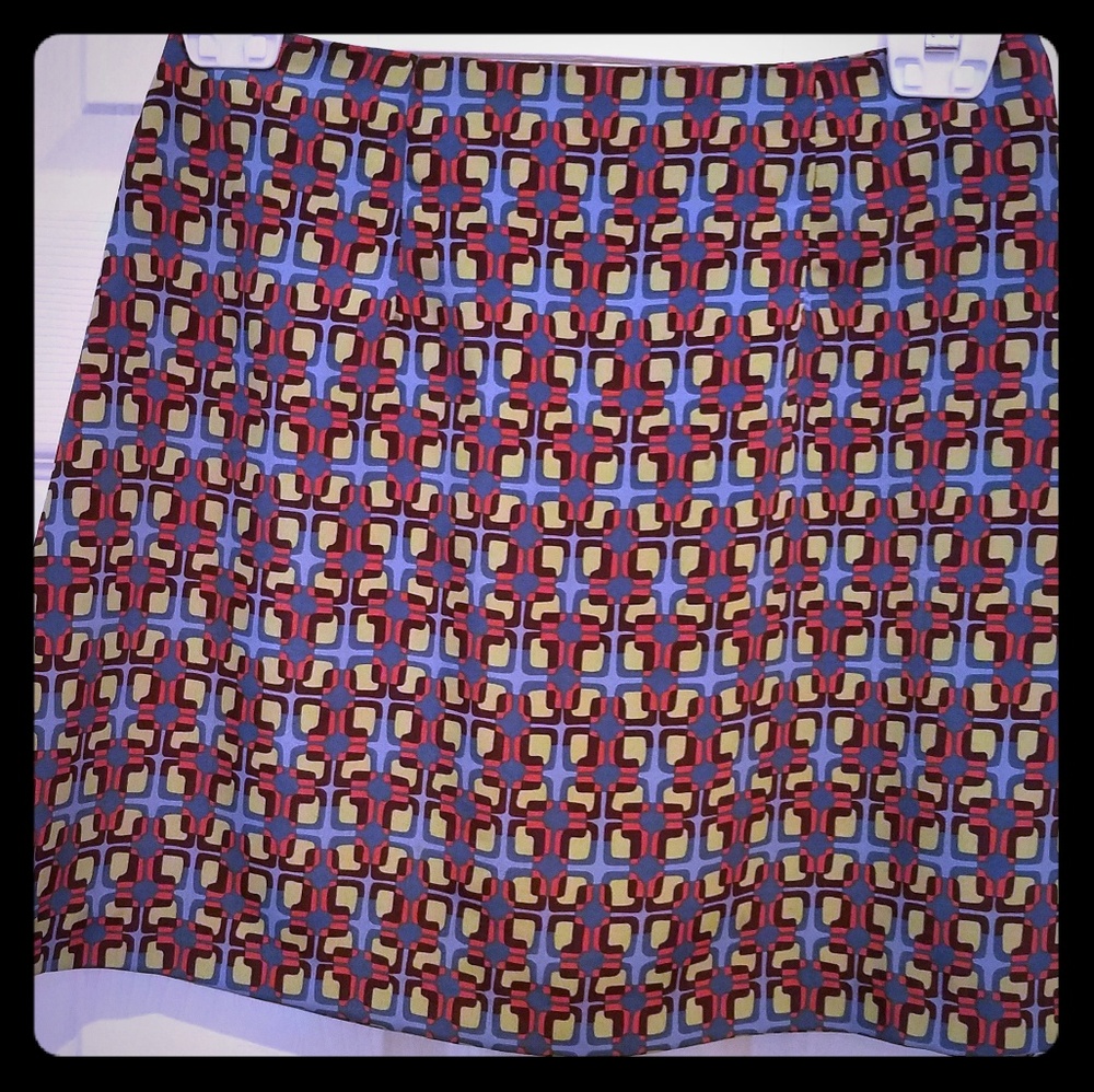 Skirt by Necessary Objects retro pattern
